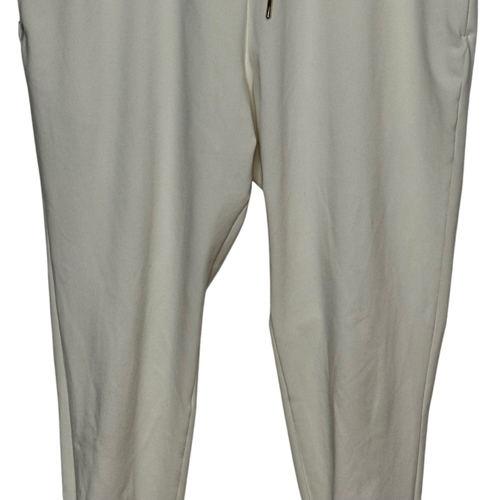 Gym Shark Whitney Simmons Ivory Tapered Athletic
Sweats Stretch Womens SZ. M - Picture 9 of 15